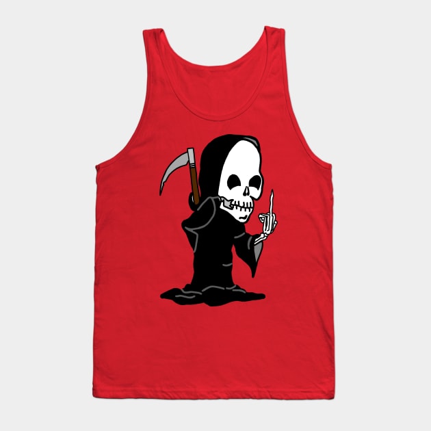 F' You Reaper Tank Top by imphavok